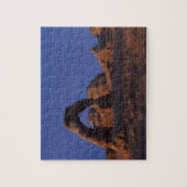 NA、USA、ユタ、アーチェス国立公園繊細な ジグソーパズル (縦)