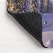 NA、USA、ワシントン、レイニア山NP、スノーシュー マウスパッド (コーナー)