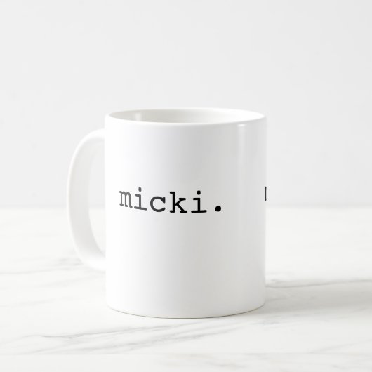 naam コーヒーマグカップ (正面左)