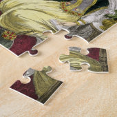 NaamanのWiで待っていた捕虜のヘブライ女中 ジグソーパズル (側面)