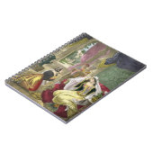 NaamanのWiで待っていた捕虜のヘブライ女中 ノートブック (左側)