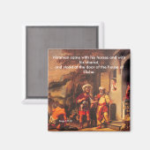 Naaman Healed by Elisha – マグネット (正面/裏面)