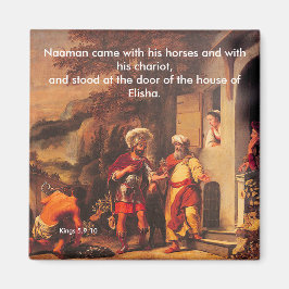 Naaman Healed by Elisha – マグネット