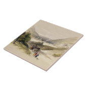 Nablousへの入口、1839年は4月17日、41をのためのめっきします タイル (側面)