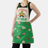 Nachoおもしろい平均メキシコ食パーソナライズされた品 エプロン (インサイチュ)