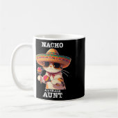 Nachoおもしろい平均叔母Cinco De Mayoメキシコ コーヒーマグカップ (左)