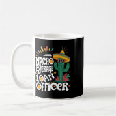 Nachoおもしろい Average Loan Officer Cinco De Mayo Fie コーヒーマグカップ (左)