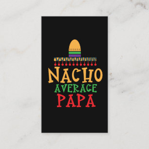 Nachoの一般のパパの祖父のメキシカン・ハット 名刺
