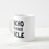 Nachoの一般の叔父さんMexican Food Funny コーヒーマグカップ (正面左)