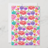 Nachoの平均カップルのシャワーの招待 招待状 (裏面)