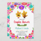 Nachoの平均カップルのシャワーの招待 招待状 (正面/裏面)
