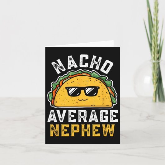 Nacho平おもしろい均の甥Cinco De Mayo Mexican F カード (正面)