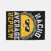 Nacho平おもしろい均の甥Cinco De Mayo Mexican F フリースブランケット (正面(横))