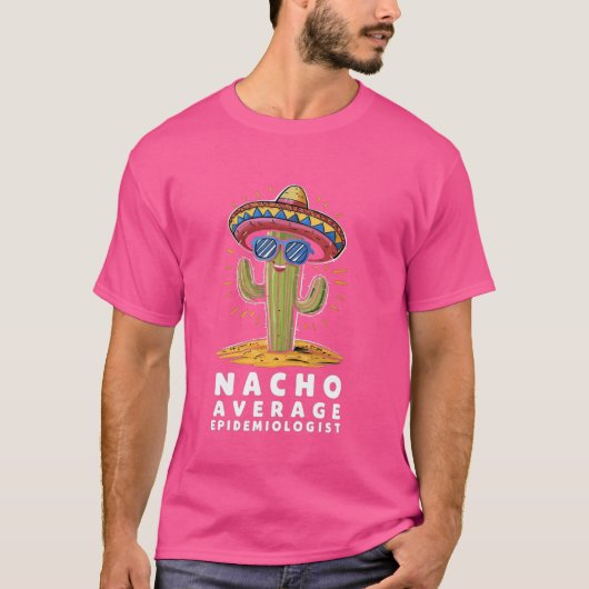 Nacho平おもしろい均の疫学疫学 Tシャツ (正面)