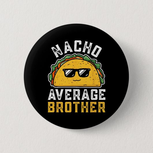 Nacho平おもしろい均ブラザーシンコデマヨメキシコ 缶バッジ (正面)