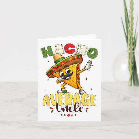 Nacho平おもしろい均叔父Cinco De Mayoメキシコ1 カード (正面)