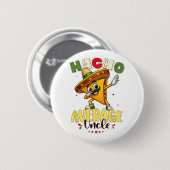 Nacho平おもしろい均叔父Cinco De Mayoメキシコ1 缶バッジ (正面&裏面)