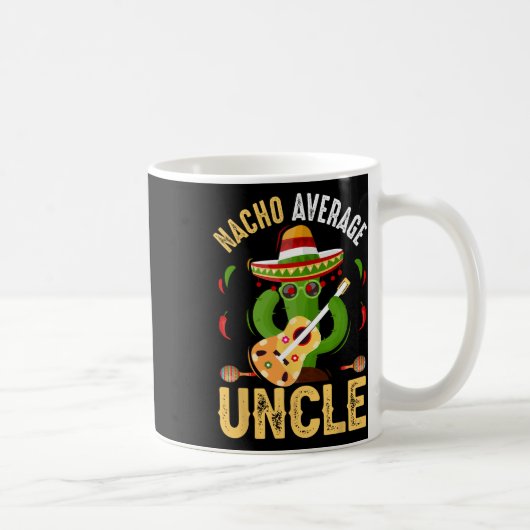 Nacho平おもしろい均叔父Cinco De Mayoメキシコ コーヒーマグカップ (右)