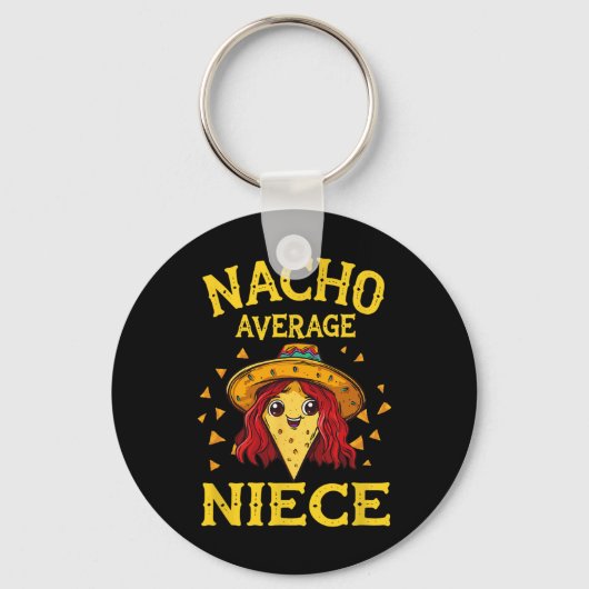 Nacho平おもしろい均姪 キーホルダー (正面)