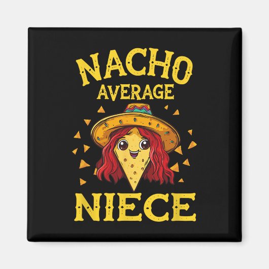 Nacho平おもしろい均姪 マグネット (正面)