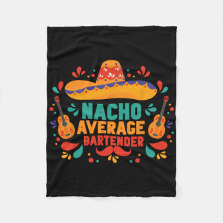 Nacho平均おもしろいランテンコデマヨメキシコ フリースブランケット