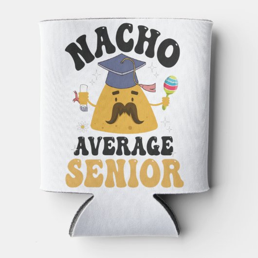 Nacho平均上級卒業Cinco De Mayo GIft 缶クーラー (正面)