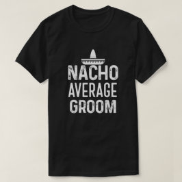 Nacho平均新郎のワイシャツおもしろいなメンズ結婚式 Tシャツ