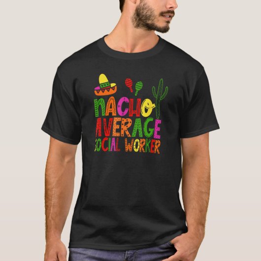 Nacho平均社会労働者おもしろいフェスティバル Tシャツ (正面)