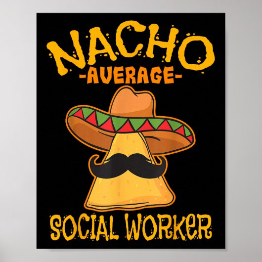 Nacho平均社会労働者のケースワーカー厚生制度 ポスター (正面)