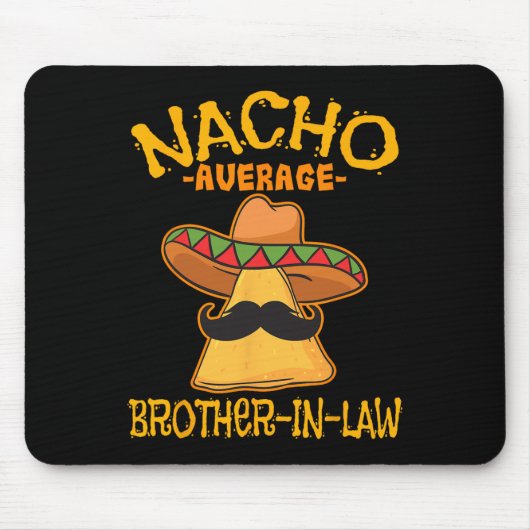 Nacho平均義兄メキシコのシンコ マウスパッド (正面)