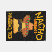 Nacho平均薬局技術薬剤師Cinco De Ma フリースブランケット (正面(横))