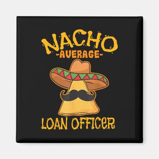 Nacho平均貸付担当元会社Cinco De May マグネット (正面)