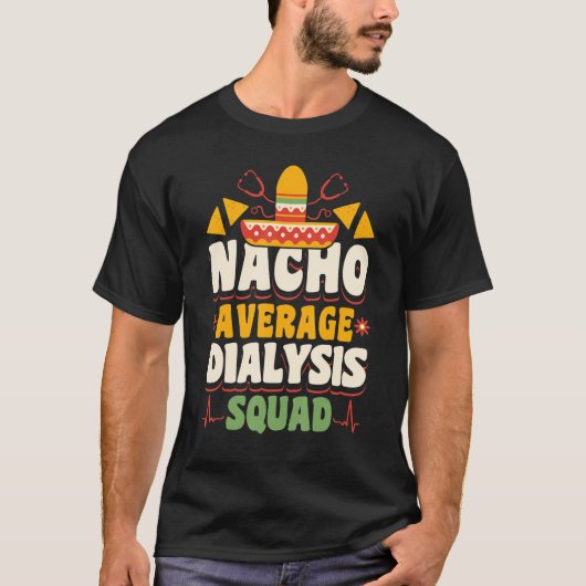 Nacho平均透析分隊ナース看護 Tシャツ (正面)