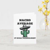 Nacho平均Ctスキャン技術者メキシコCinco D カード (黄色い花)
