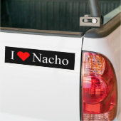 Nacho バンパーステッカー (トラック上)