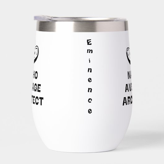 Nacho Average Architect Funny Sombrero Pun Graphic (右面)