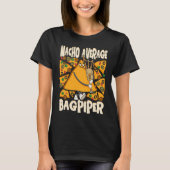 Nacho Average Bagpiper Cinco De Mayo Musician Bagp Tシャツ (正面)