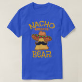 Nacho Average Bear Personalized Name Funny Taco  Tシャツ (デザイン正面)