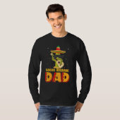 Nacho Average Dad Mexican Father Cinco De Mayo New Tシャツ (正面フル)