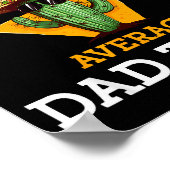 Nacho Average Dad To Be Funny Mexican New Dad Expe ポスター (角)