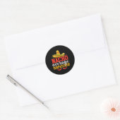 Nacho Average Dispatcherメキシおもしろいコ・デ・マ ラウンドシール (封筒)