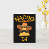 Nacho Average Dj Cinco De Mayo Fiestaメキシコパーツ カード (黄色い花)