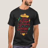 Nacho Average Environmental Social Worker Cinco De Tシャツ (正面)