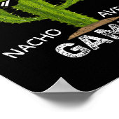 Nacho Average Funny Gamer Video Game Lover Gaming  ポスター (角)