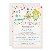 Nacho Average Gender Reveal – バーチャルベビーシャワー