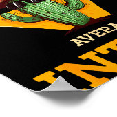 Nacho Average Intern Funny New Job Coworker Office ポスター (角)