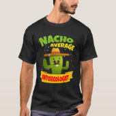 Nacho Average Intoxicologist Mixologist Bartender Tシャツ (正面)