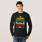 Nacho Average Librarian Cinco De Mayo Mexican Fies Tシャツ (正面フル)