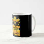 Nacho Average Mom Of Twins Mexican Cinco de Mayo コーヒーマグカップ (正面右)