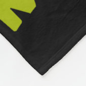 Nacho Average Morgan Funny Birthday Personalized N フリースブランケット (角)